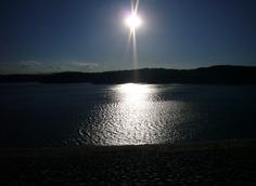 昨日いった狭山湖のナイスビュー♪