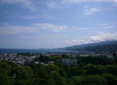 天守からの景色♪最高♪